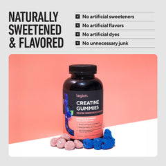 Chewy gummy texture visible, offering easy daily consumption.