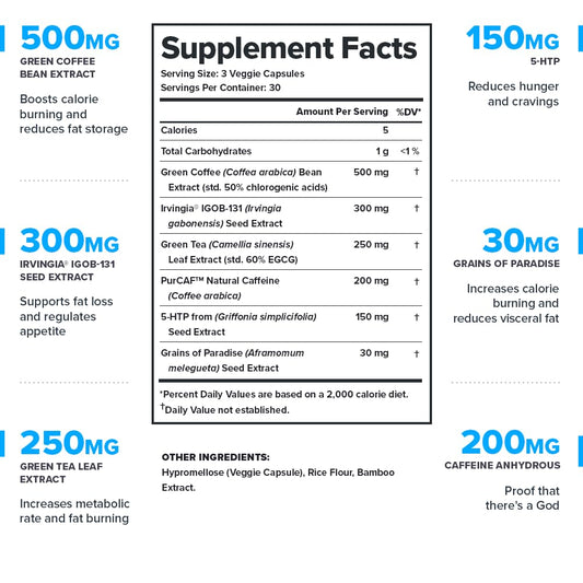 LEGION Phoenix bottle label close-up highlighting caffeine and ingredients.