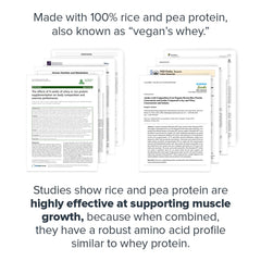 LEGION Plant+ Protein ingredients label highlights clean plant-based composition