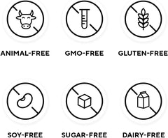 LEGION Plant Plus Protein label view confirms transparent ingredients and no proprietary blends.