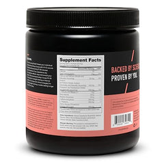 LEGION Pulse label close-up shows a clean, artificial-free formula.