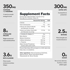 LEGION Pulse preworkout pour into glass for quick mix and energy