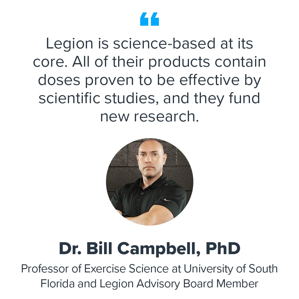 LEGION Recharge iso-certified lab results underscore purity and potency.