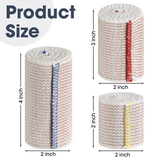 LEIFIDE elastic bandage 3-inch wrap around knee for stabilization during workouts