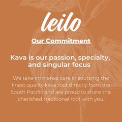 Relaxing moment with Leilo Kava Moscow Mule in a glass