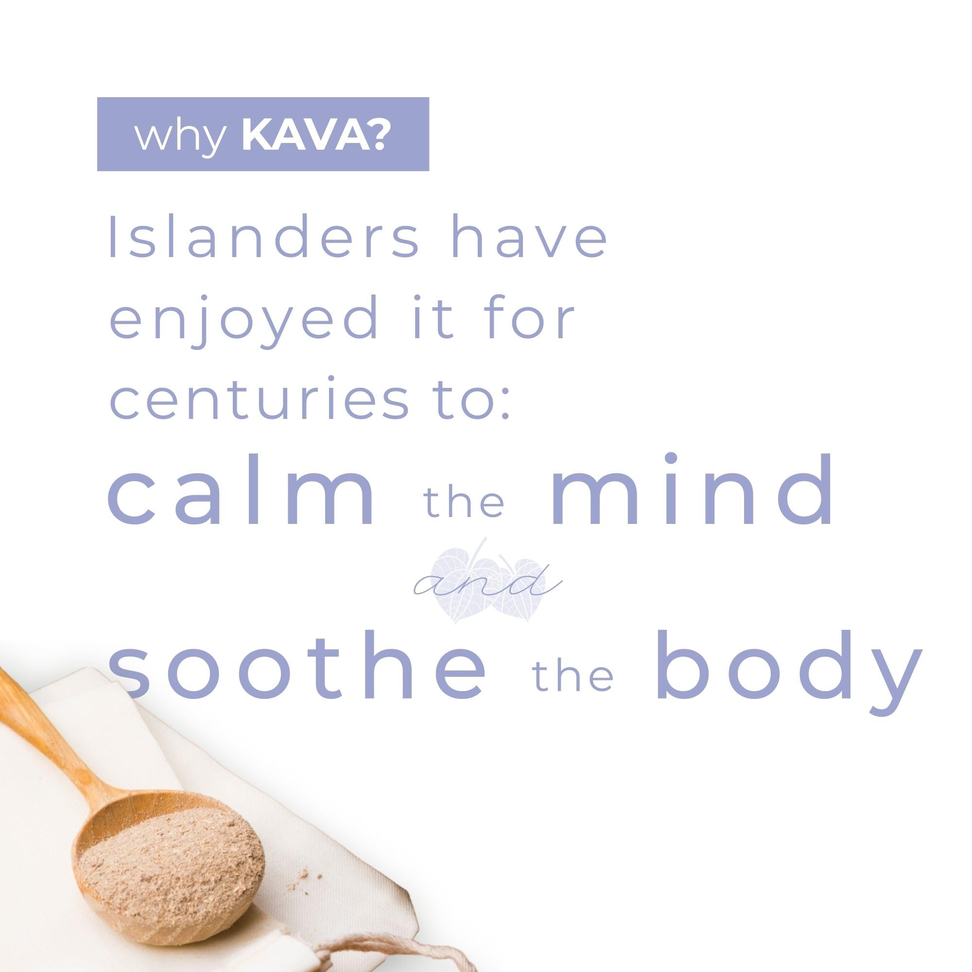 Leilo Kava Relaxation can served chilled, quick non-alcoholic option.