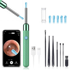 LEIPUT ear wax removal with 1080P camera for a clear ear canal view and precise cleaning