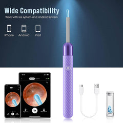 LEIPUT ear camera app connection saves photos and videos