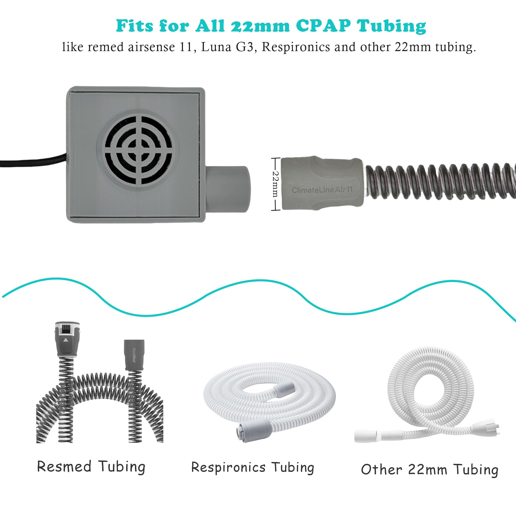 Compact Lemintae hose dryer ideal for bedside or travel setups.