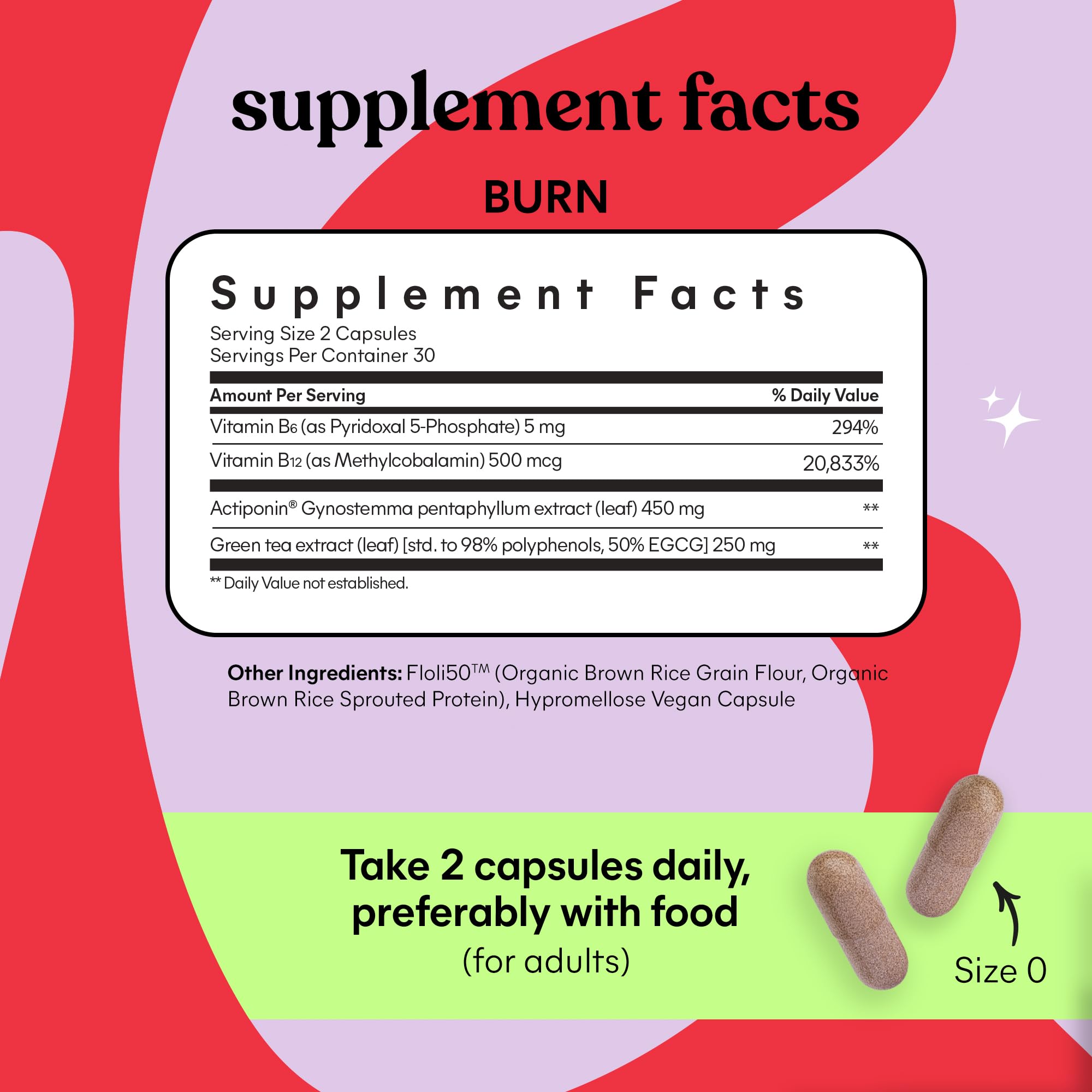 Lemme Actiponin Gynostemma ingredient closeup for metabolic support