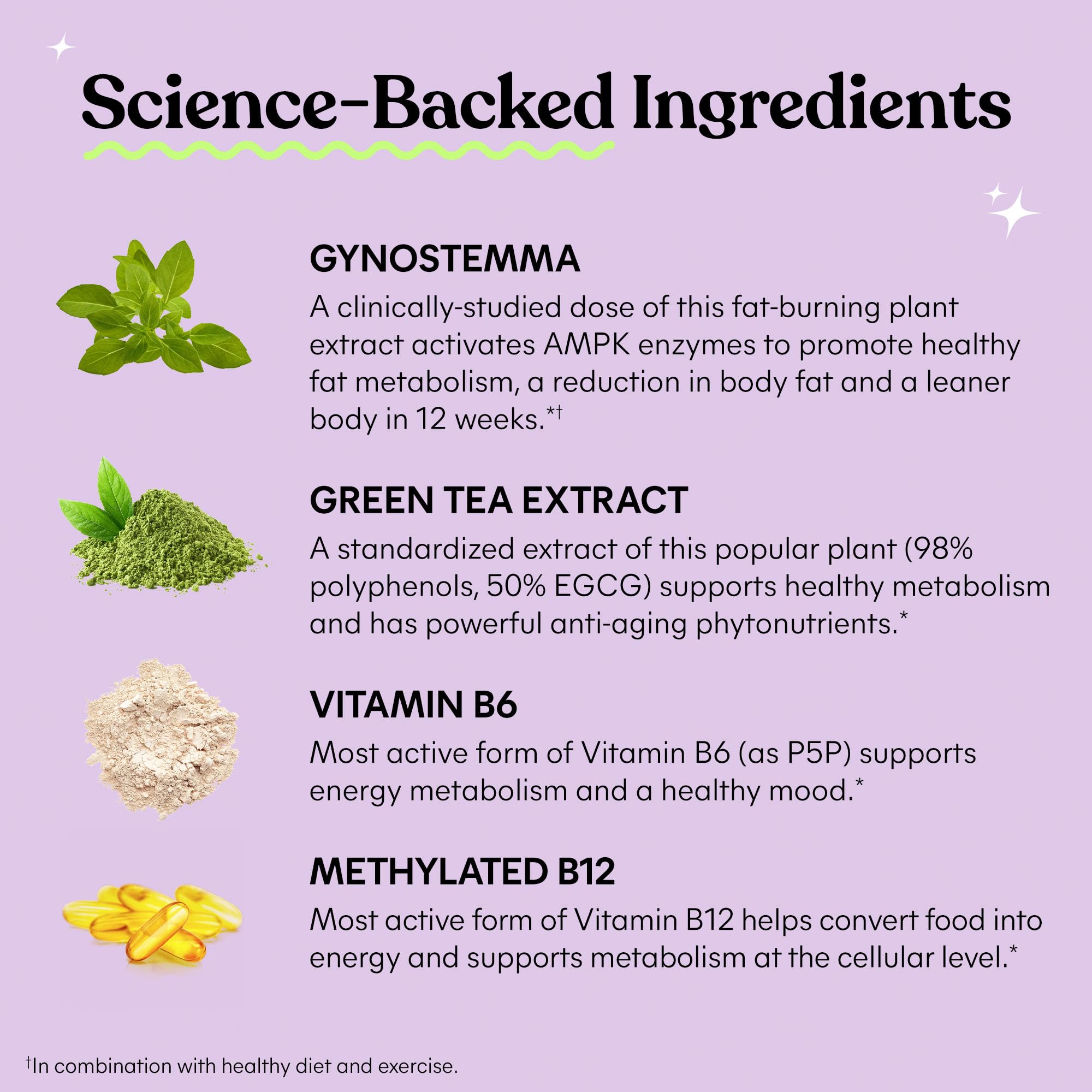 Lemme Burn capsules being poured, suggesting easy daily intake.