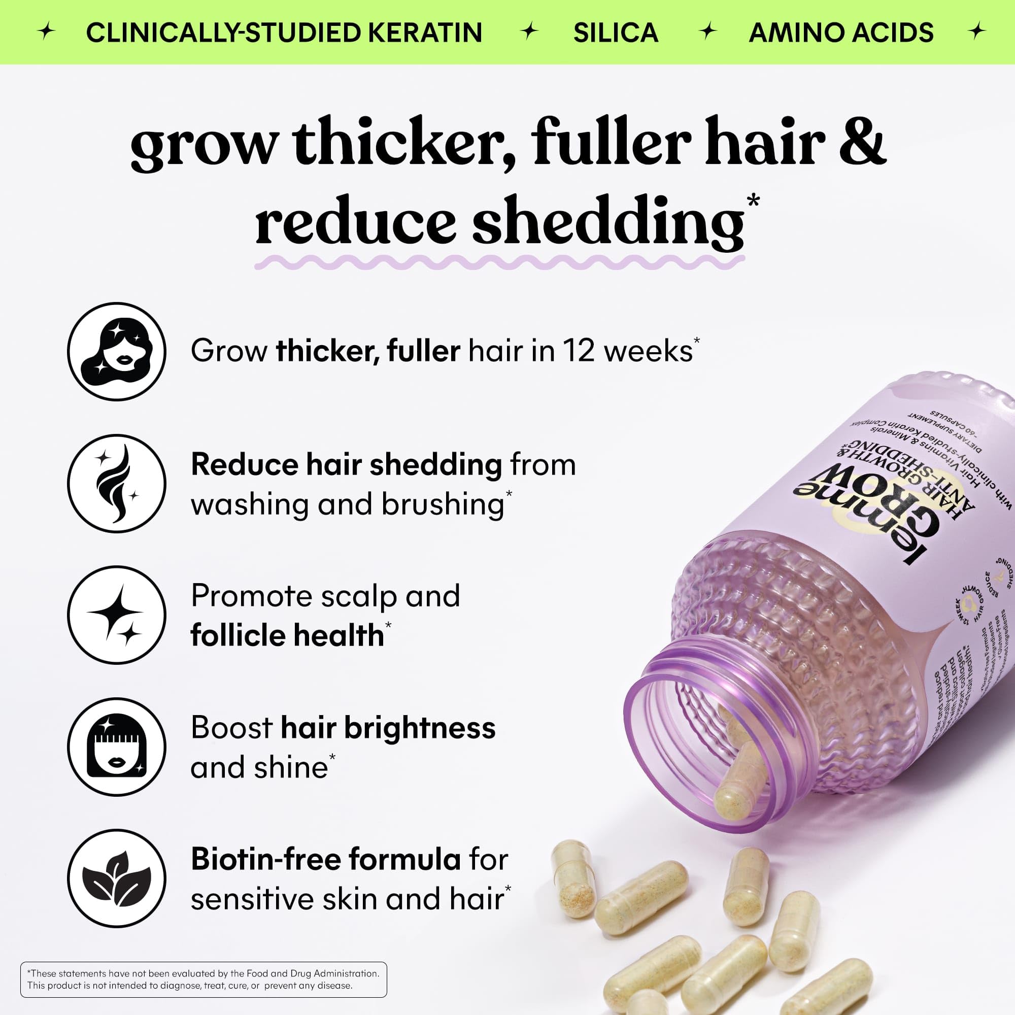 Lemme Grow bottle pour illustrating easy daily intake.