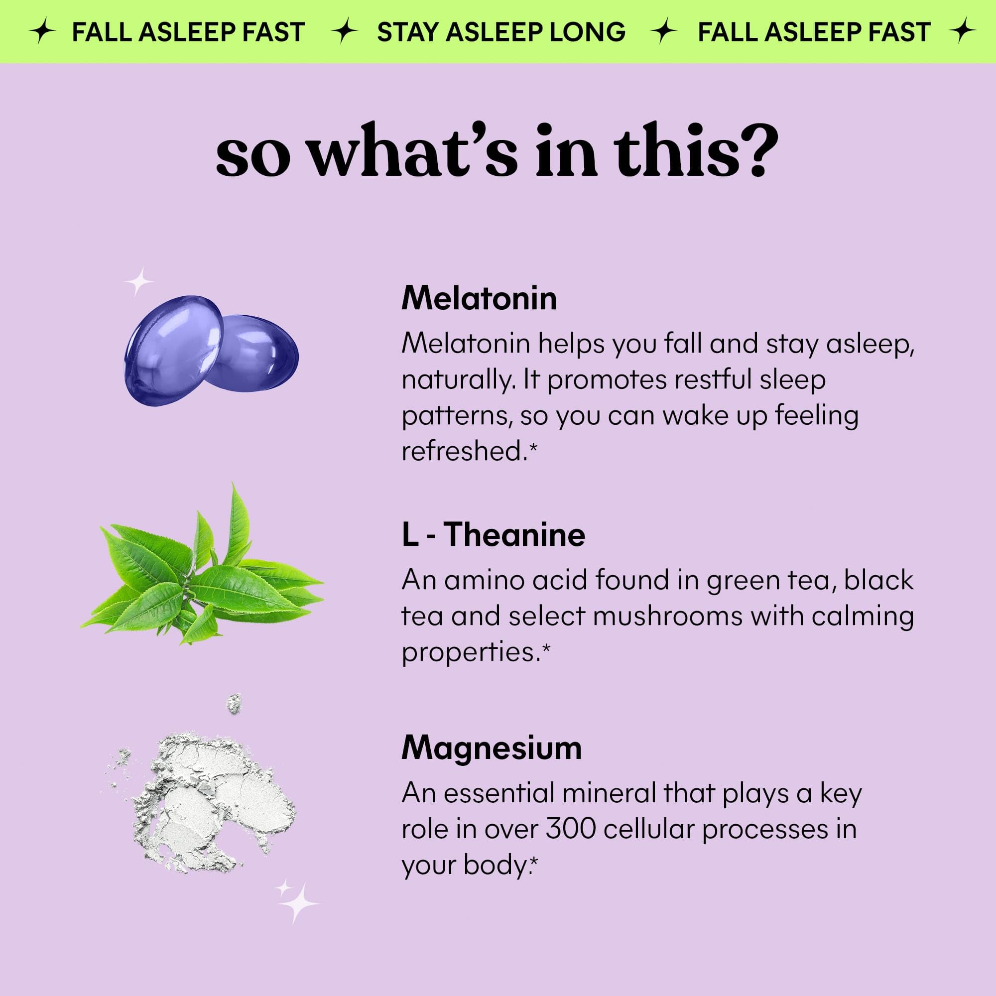 Lemme Sleep magnesium boost gummies highlighting nerve support.
