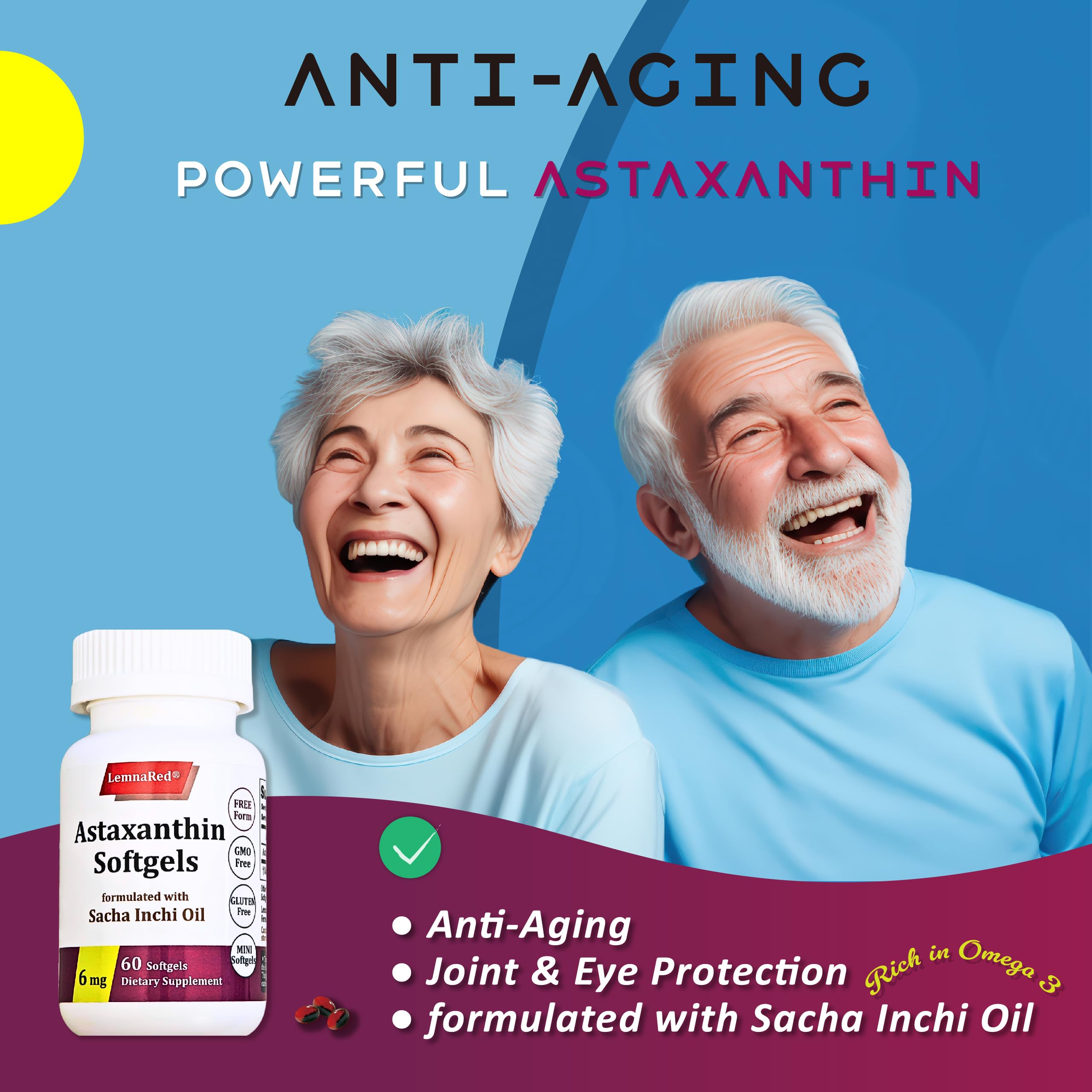 LemnaRed daily-use softgels in morning routine convey easy wellness habit.
