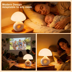 LemSen mushroom lamp kit includes remote, cord, and user manual