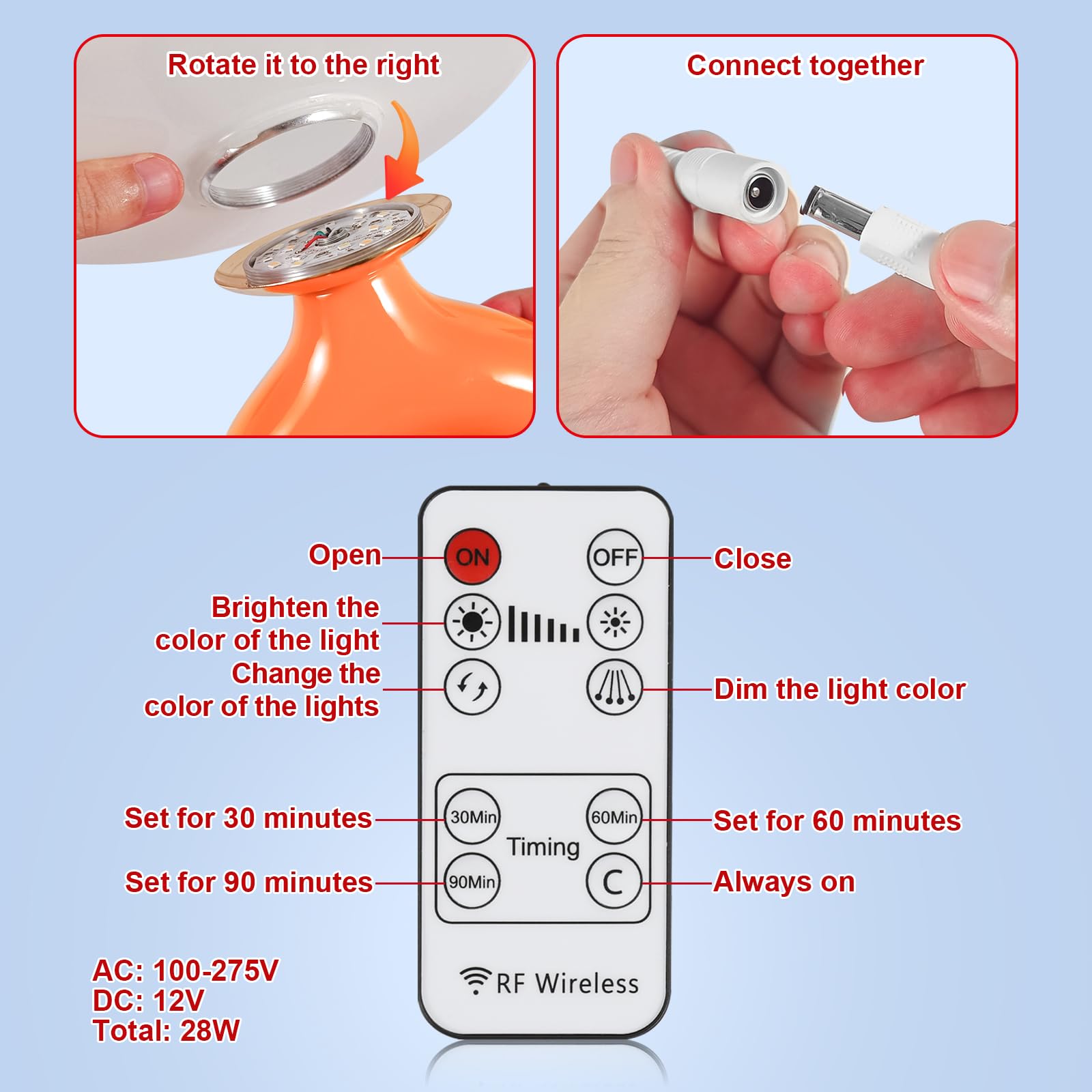 LemSen packaging includes everything needed for quick setup.