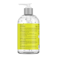 Lemyn Organics hand sanitizer gel pump action enables quick, mess-free sanitizing on the go.