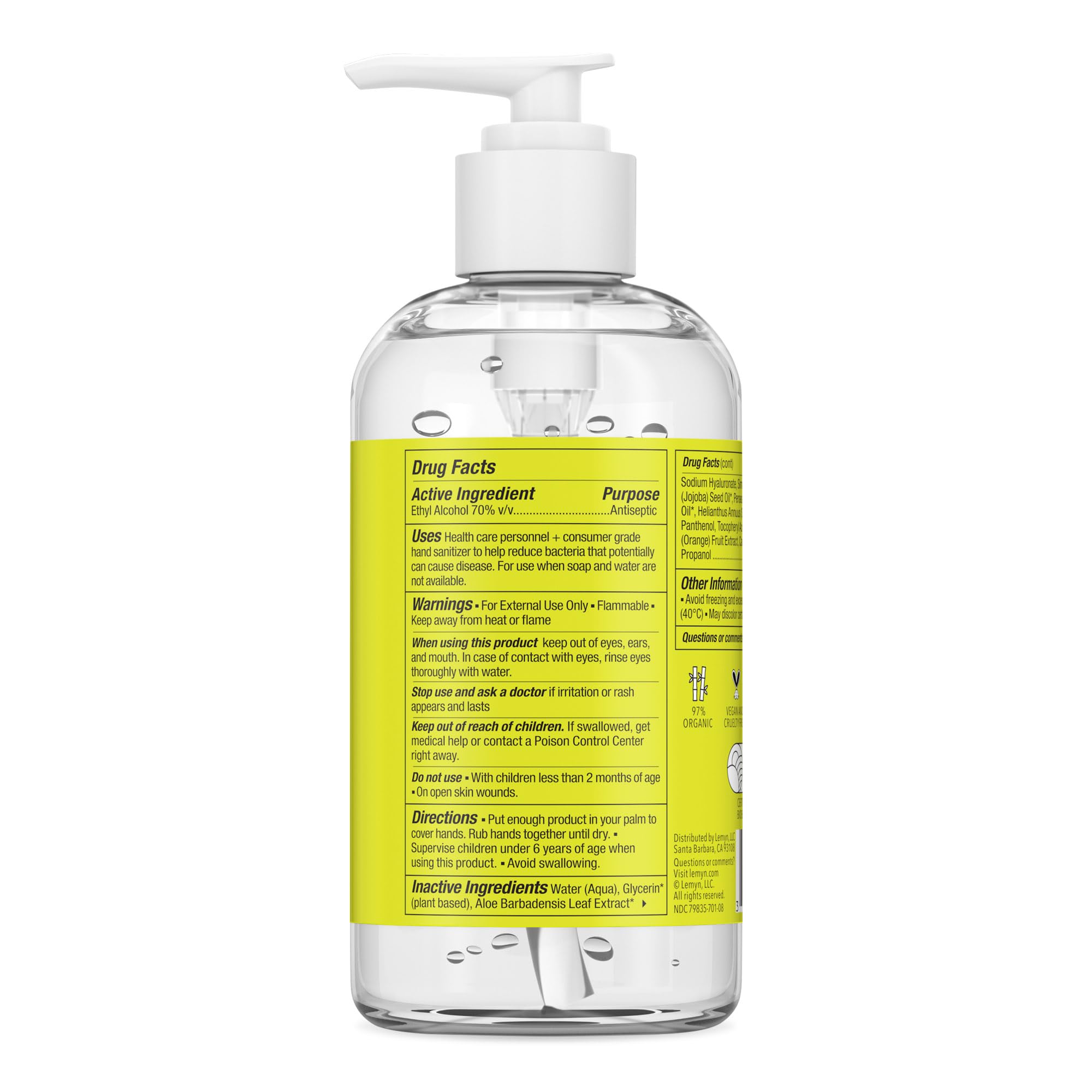Lemyn Organics vegan cruelty-free symbol signaling ethical care