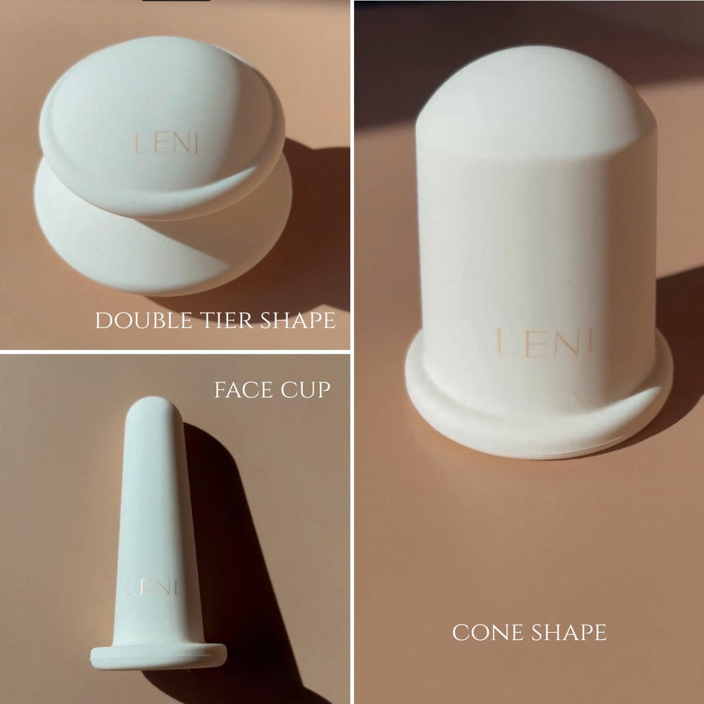 LENI thighs cupping set used on thigh area for contouring and relaxation