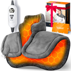 Lenmen graphene-heating-pad neck-shoulder delivers deep warmth for tense areas