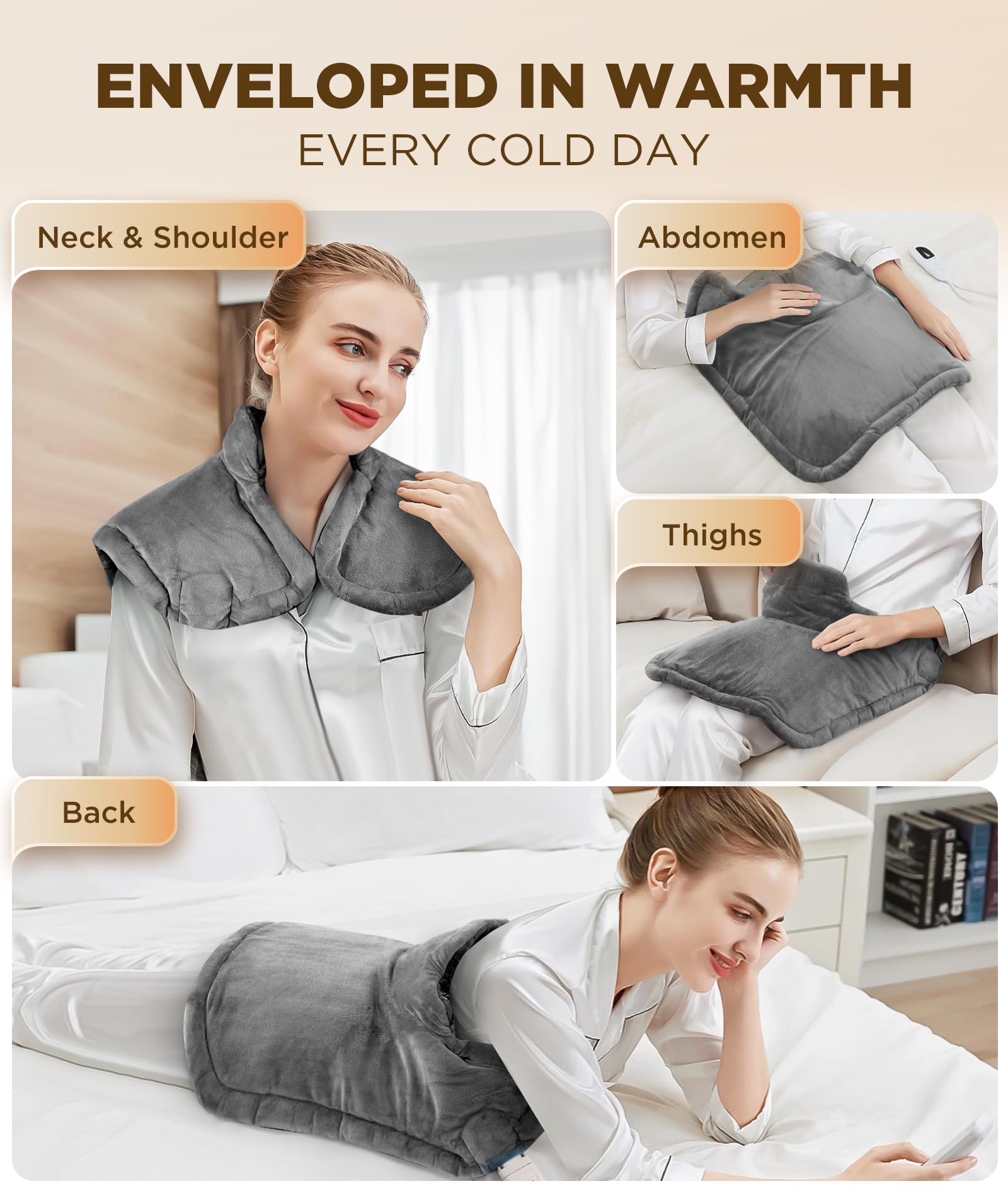 Lenmen soft micro-plush fabric feels luxurious during heat sessions