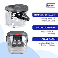 LEONNS adjustable straps secure the pad for a snug fit.
