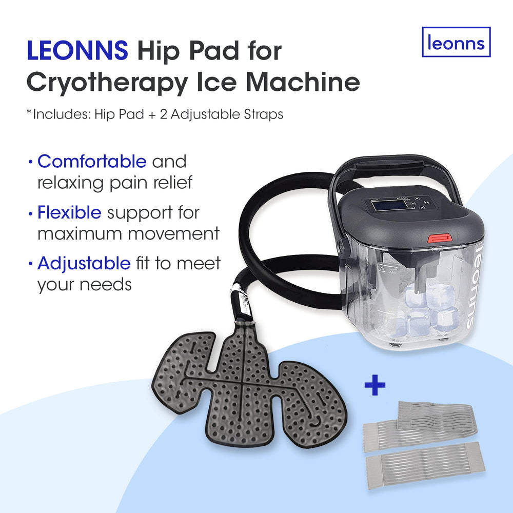 LEONNS hip pad contoured design provides flexible coverage around the hip