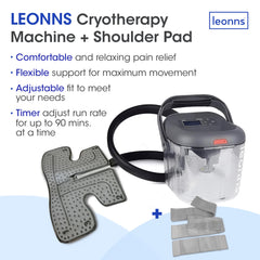 LEONNS shoulder pad delivers targeted relief for postoperative recovery.