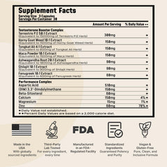 Leotri Ultra Strength T-Booster capsules for sustained stamina