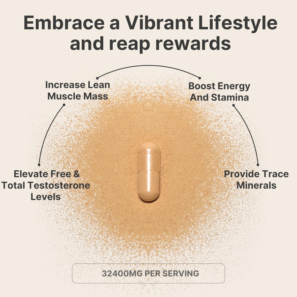 Leotri Ultra Strength T-Booster label showing ingredients and dosage information