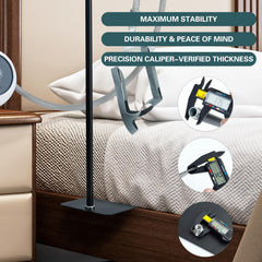 Lerboai CPAP Hose Holder anti rust alloy finish keeps a fresh look