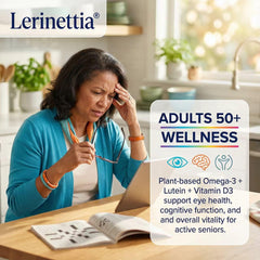 Vitamin panel on pack featuring D3, C, lutein and zeaxanthin for eye support