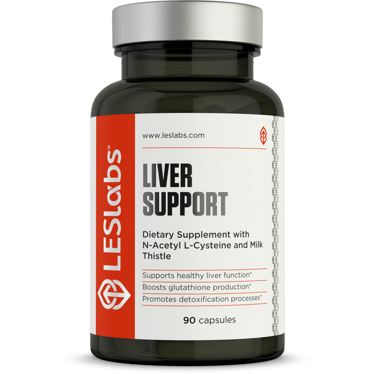 LES Labs Liver Support bottle front for daily liver health support.
