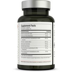 LES Labs Liver Support capsules close-up for easy daily liver support.