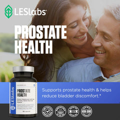 LES Labs Prostate Health beta-sitosterol capsules close-up.