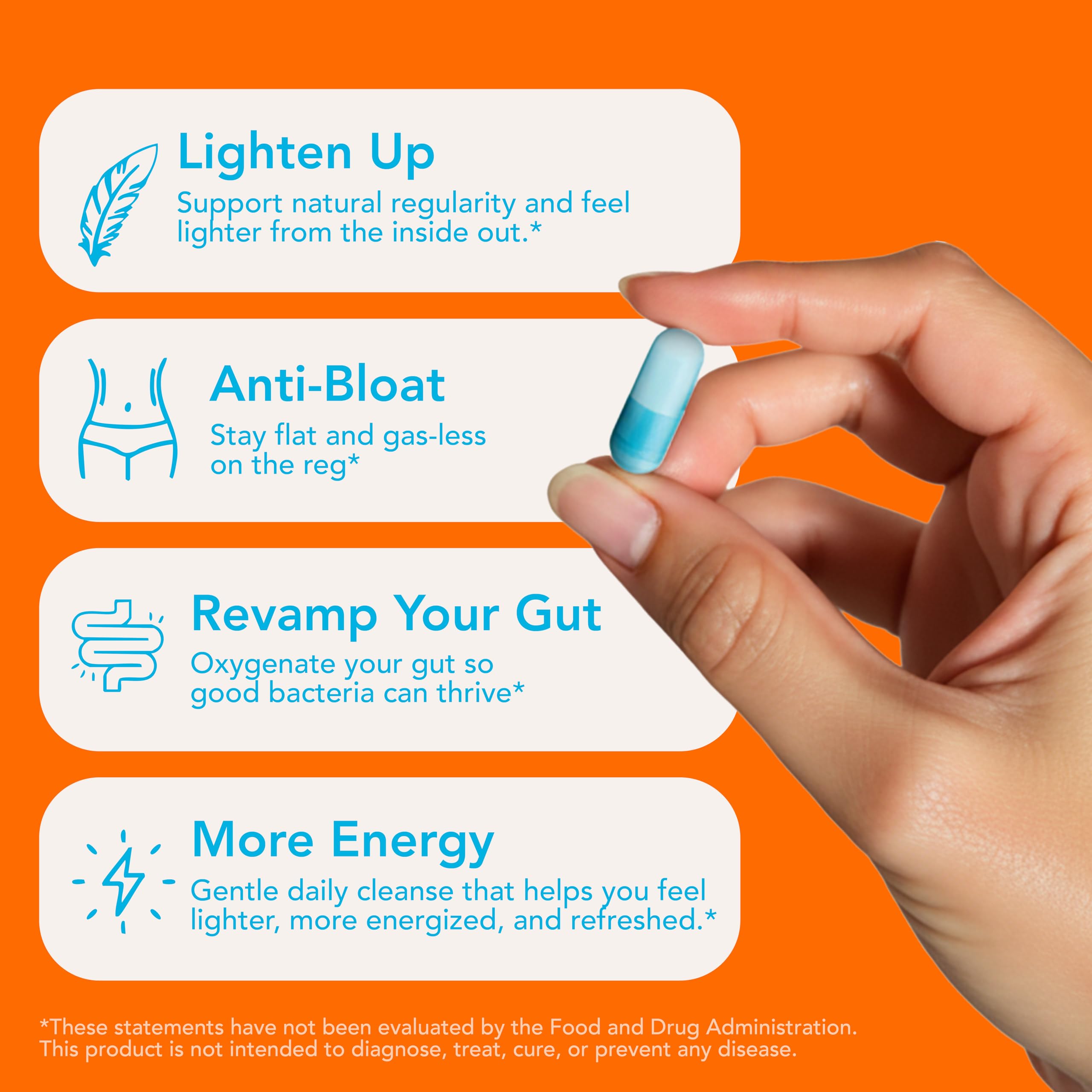 Let Loose digestive balance routine scene suggesting regular bowel movement support
