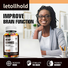 Letollhold hemp gummies day use scene for steady energy and calm focus