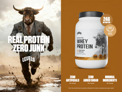 Levels Grass Fed Whey label close-up showing Vanilla Cinnamon flavor.