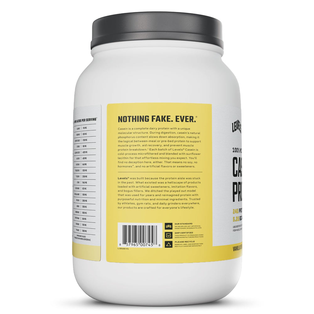 Levels made-in-usa cold-process label—crafted in the USA with quality control.