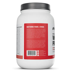 Levels whey packaging shows 2-lb size for daily use