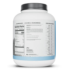 Levels whey protein scoop in shaker ready for fast, convenient prep.
