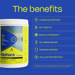 LevelUp Biohack Ageless dispense spoon ready for a measured serving