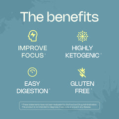 LevelUp Keto Protein collagen peptides closeup emphasizes premium protein source.