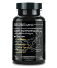 Close-up of ingredients highlights GlucoVantage plus chromium and cinnamon for holistic support.