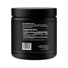 Leviathan Nutrition Bloat Support BIOMend bottle shows measured servings for consistency.