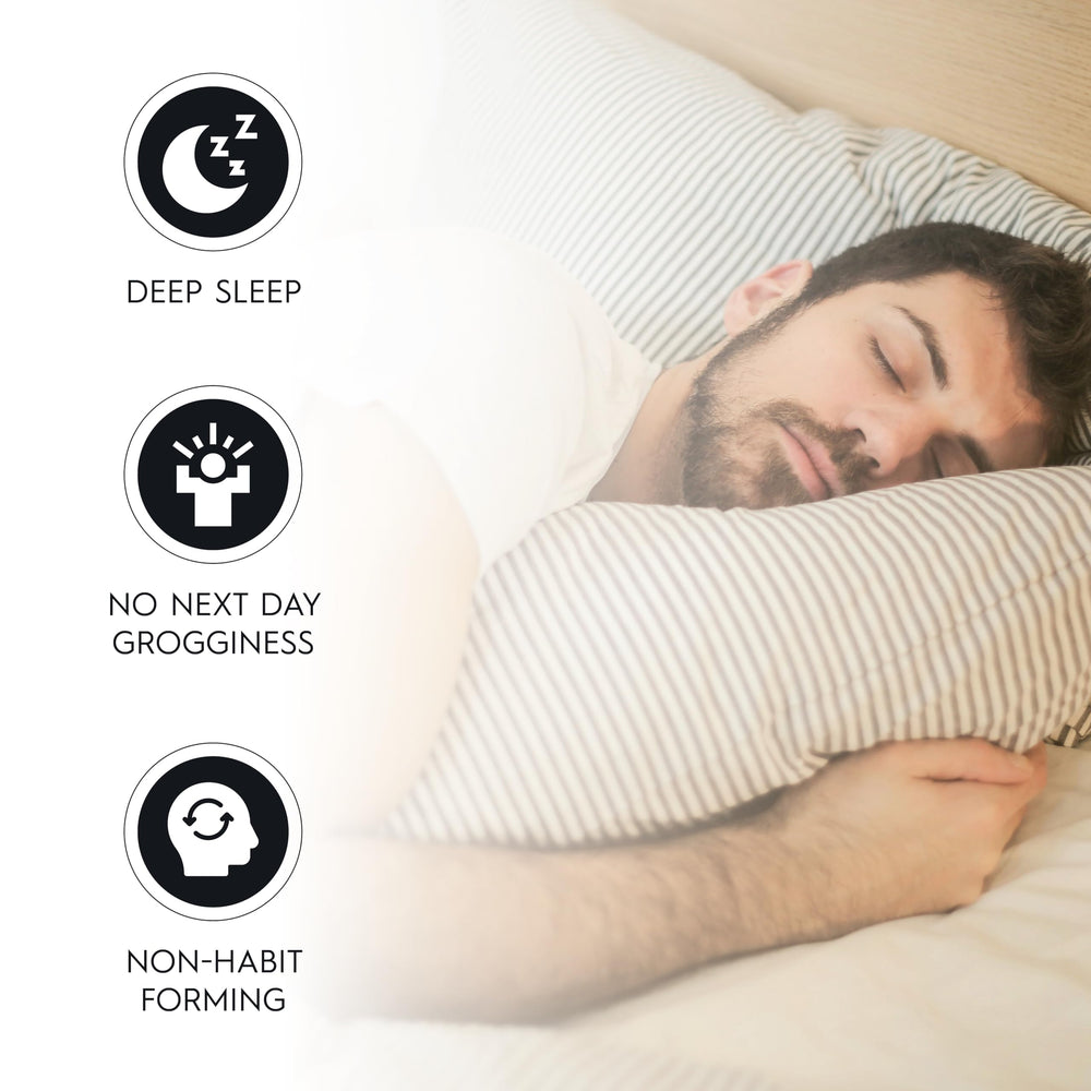 Leviathan Slumber ingredient blend featuring melatonin, magnesium, zinc and botanicals