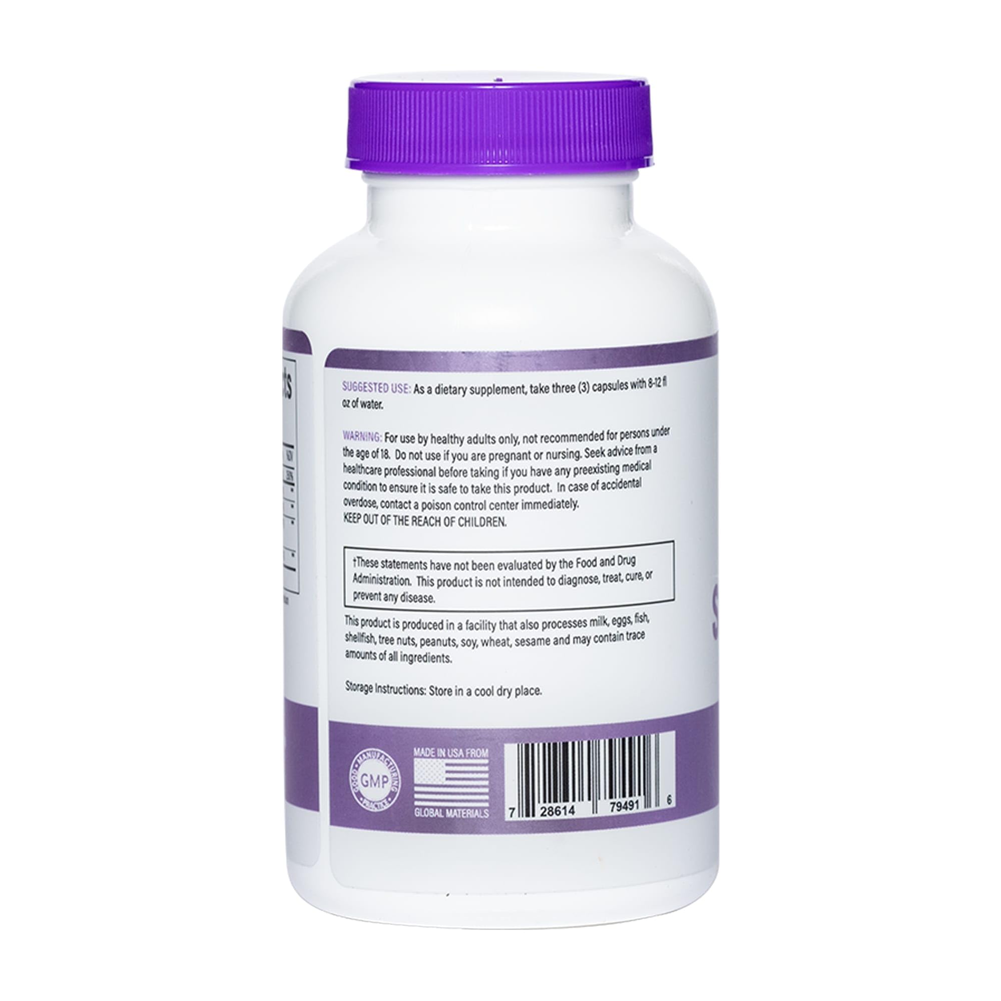Leviathan Wellness Safeguard bottle on a clean desk in a minimalist setting