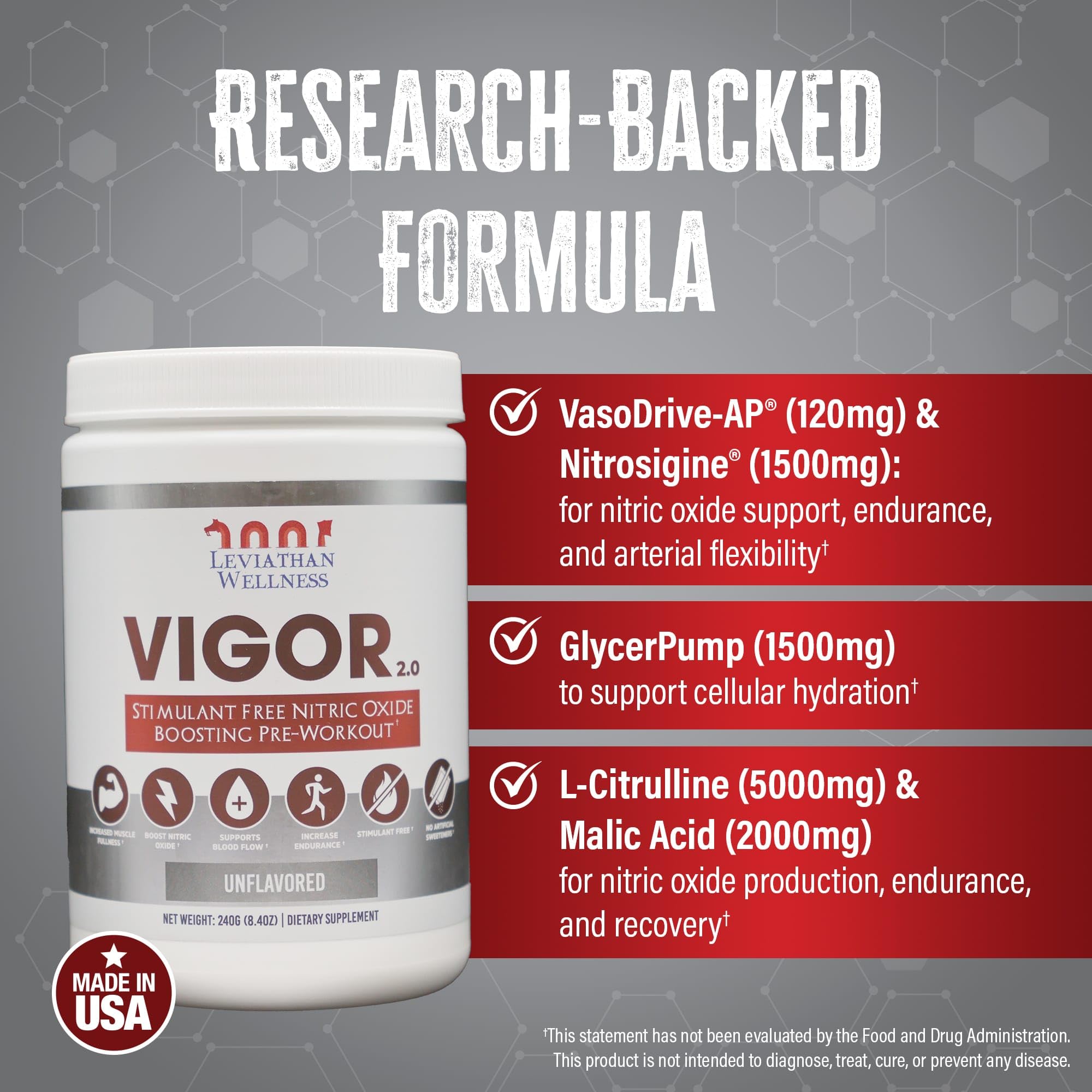 Serving label indicates 30 servings per tub.