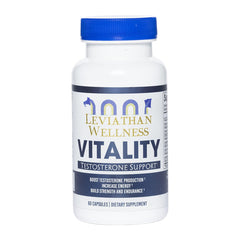 Leviathan Wellness Vitality bottle front for daily vitality support