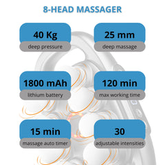LEVILO portable massage gun ideal for gym bag or travel convenience.